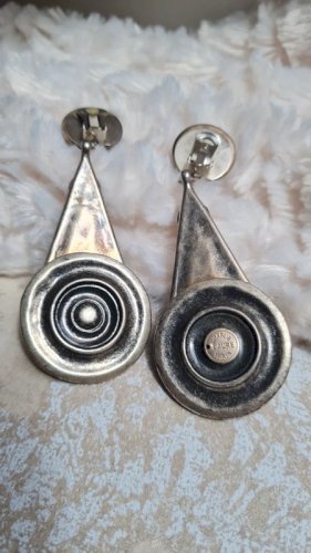 Boucles doreilles Charlie Laure Paris - clips - oversize - boucles doreilles pendantes - vintage