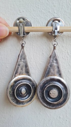 Boucles doreilles Charlie Laure Paris - clips - oversize - boucles doreilles pendantes - vintage