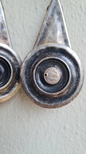 Boucles doreilles Charlie Laure Paris - clips - oversize - boucles doreilles pendantes - vintage