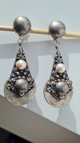 Boucles doreilles Charlie Laure Paris - clips - oversize - boucles doreilles pendantes - vintage