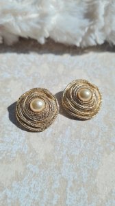 Christian Dior earrings - vintage clips