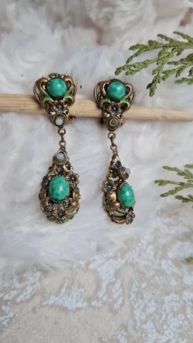 Boucles doreilles - clips anciens années 20-30