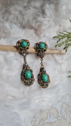 Boucles doreilles - clips anciens années 20-30