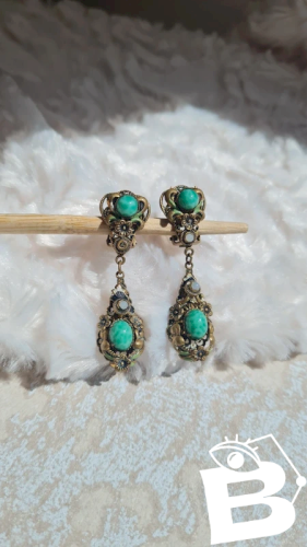 Boucles doreilles - clips anciens années 20-30