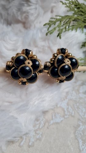 Boucles doreilles - clips anciens années 20-30