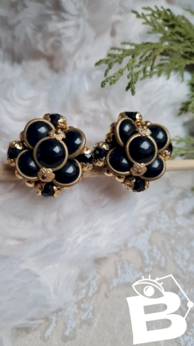 Boucles doreilles - clips anciens années 20-30