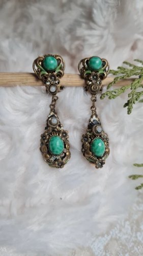 Boucles doreilles - clips anciens années 20-30