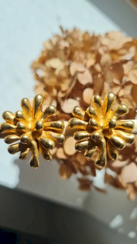 Boucles doreilles- clips - Christian Lacroix - bijoux