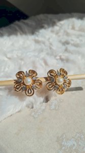 Boucles doreilles - clips dOrlan vintage