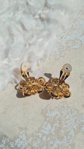 Boucles doreilles - clips dOrlan vintage