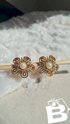 Boucles doreilles - clips dOrlan vintage