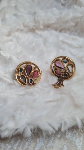 Boucles doreilles - clips haute couture signés