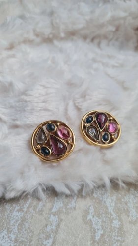 Boucles doreilles - clips haute couture signés