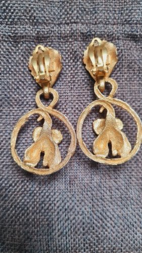 Boucles doreilles - clips - Kenzo - Boucles d oreilles pendantes Iris