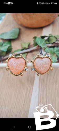 Boucles doreilles - clips - Les Néréides