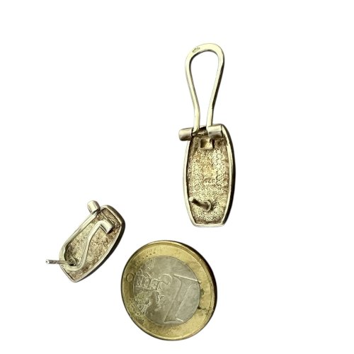 Boucles d’oreilles Clips /Oreilles Percées Sécurité, Maximale, Argent, Design
