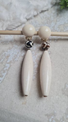 Boucles doreilles - clips signées Alexandrine