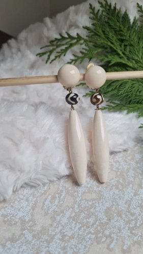 Boucles doreilles - clips signées Alexandrine