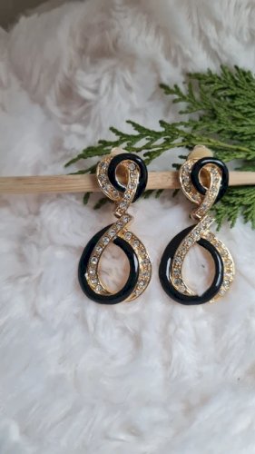 Boucles doreilles - clips vintage  articulées