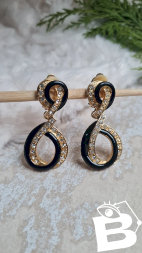 Boucles doreilles - clips vintage  articulées