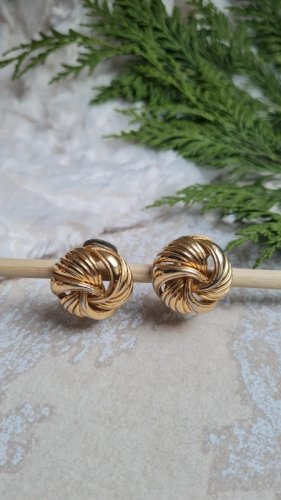 Boucles doreilles - clips vintage Orena dorés