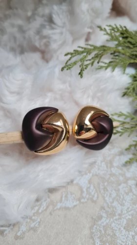 Boucles doreilles - clips vintage Orena