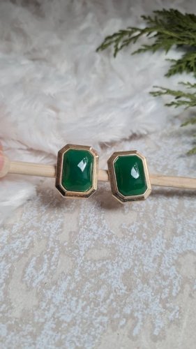 Boucles doreilles - clips vintage signés B.E. cook London