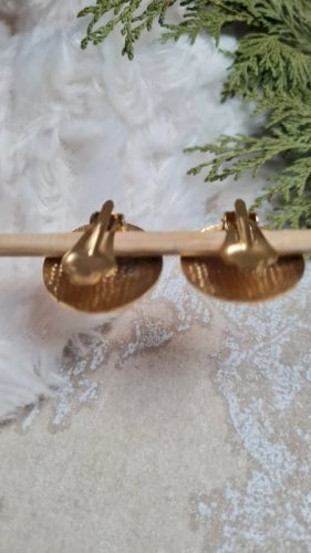 Boucles doreilles - clips vintage SITI rose