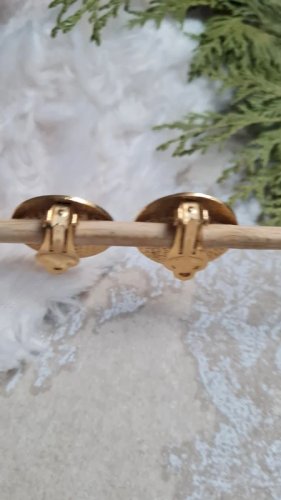 Boucles doreilles - clips vintage SITI rose