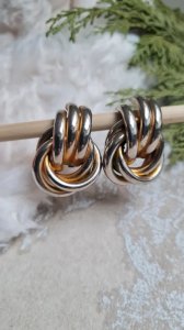 Vintage clip earrings