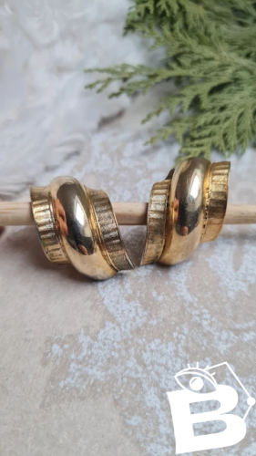 Boucles doreilles - clips vintage