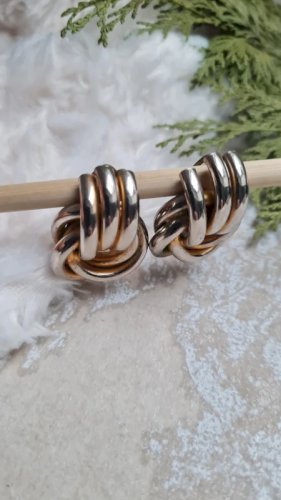Boucles doreilles - clips vintage