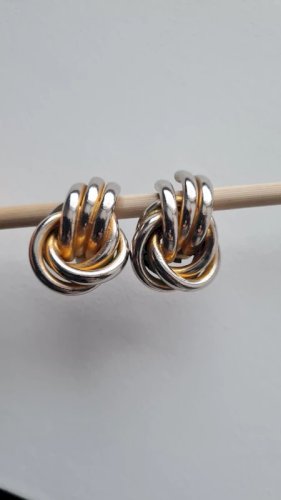 Boucles doreilles - clips vintage