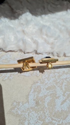 Boucles doreilles - clips vintage