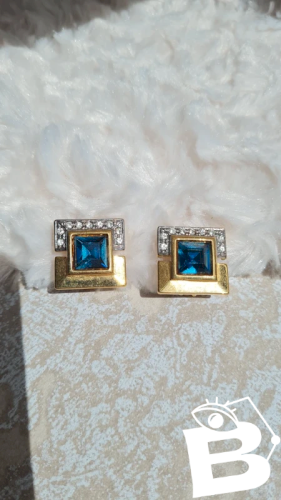Boucles doreilles - clips vintage