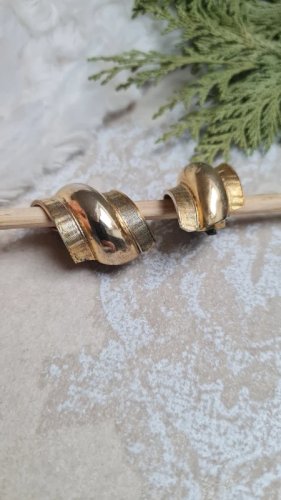 Boucles doreilles - clips vintage