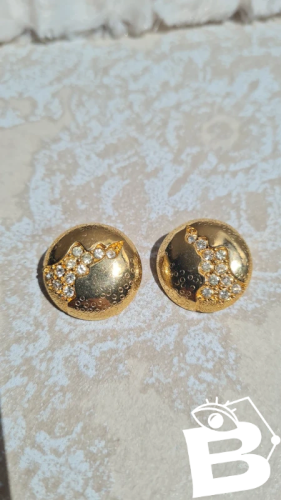 Boucles doreilles - clips vintage