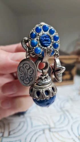 Boucles doreilles - clips - Zoe Coste - vintage- réminiscence