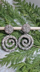 Jacky G earrings - vintage