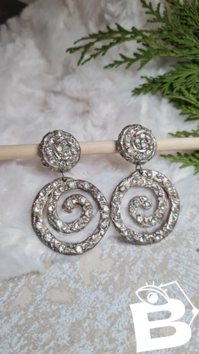 Boucles doreilles Jacky de G - vintage