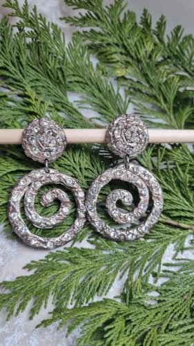 Boucles doreilles Jacky de G - vintage