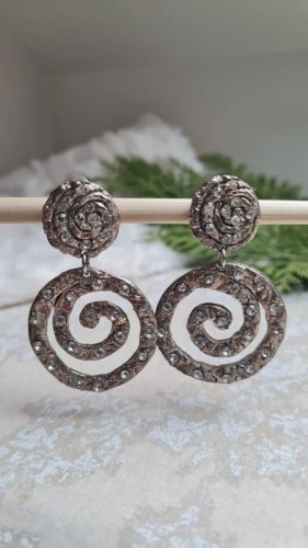 Boucles doreilles Jacky de G -  vintage