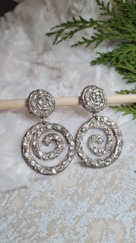 Boucles doreilles Jacky de G -  vintage