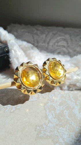 Boucles doreilles kalinger - clips vintage
