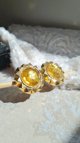 Boucles doreilles kalinger - clips vintage