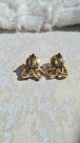 Boucles doreilles Nina Ricci - clips vintage
