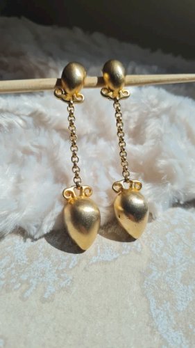 Boucles doreilles pendantes Clara studio - clips