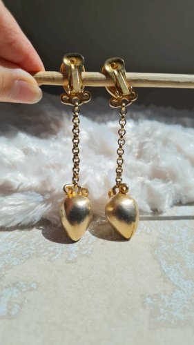 Boucles doreilles pendantes Clara studio - clips