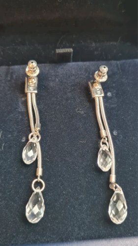 Boucles doreilles Swarovski : cristaux