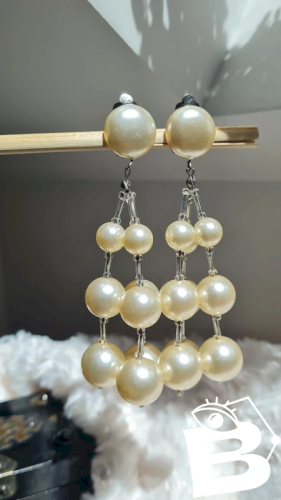 Boucles doreilles vintage - clips - bijoux